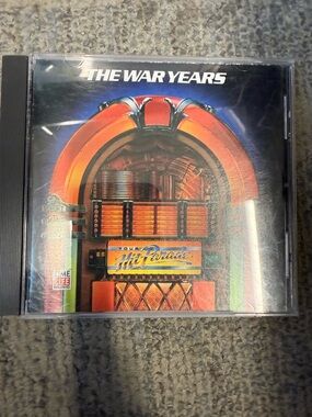 The War Years CD - Jukebox Cover Art in Orange & Black